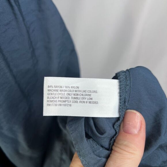 Isabel by Ingrid + Isabel Blue Cut Out Waist Sides Midi Maternity Dress Size XS - Picture 12 of 16